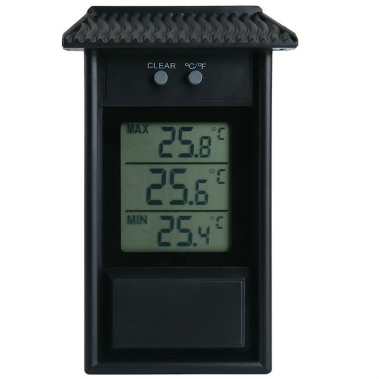 Eaves Shape Outdoor Garden Refrigerator Waterproof Thermometer