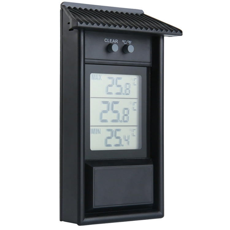 Eaves Shape Outdoor Garden Refrigerator Waterproof Thermometer