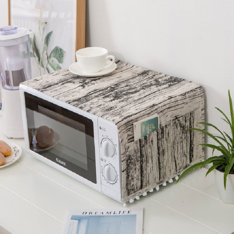 Cotton Linen Universal Microwave Oven Dustproof Storage Cover