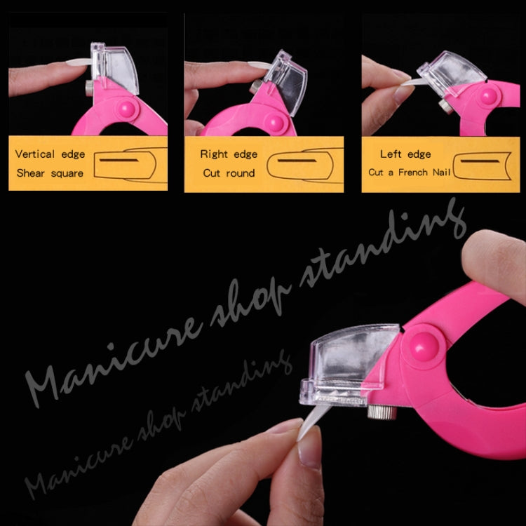 U-Shape Nail Tools Supplies Nail Clipper Dedicated Scissors Random Color Delivery