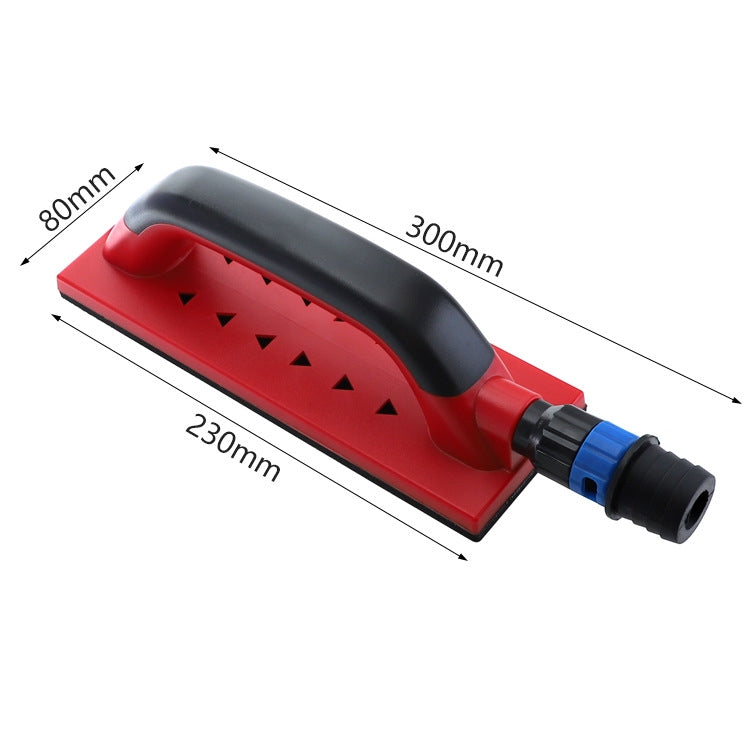 SMB-2 Square Vacuum Hand Grinding Plate Special Hand Push Plate For Dust-free Dry Mill