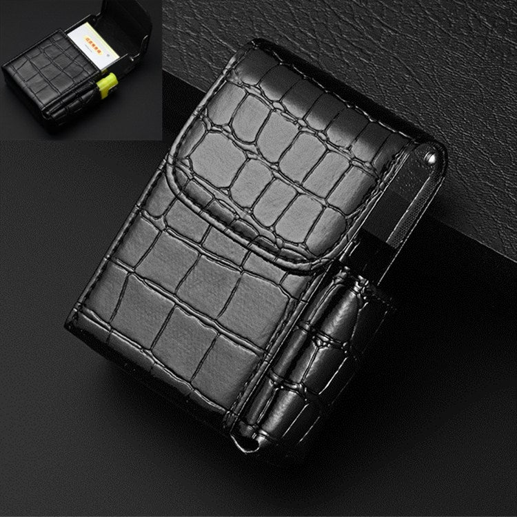 PU Leather Cigarette Case Lighter Case Business Card Case