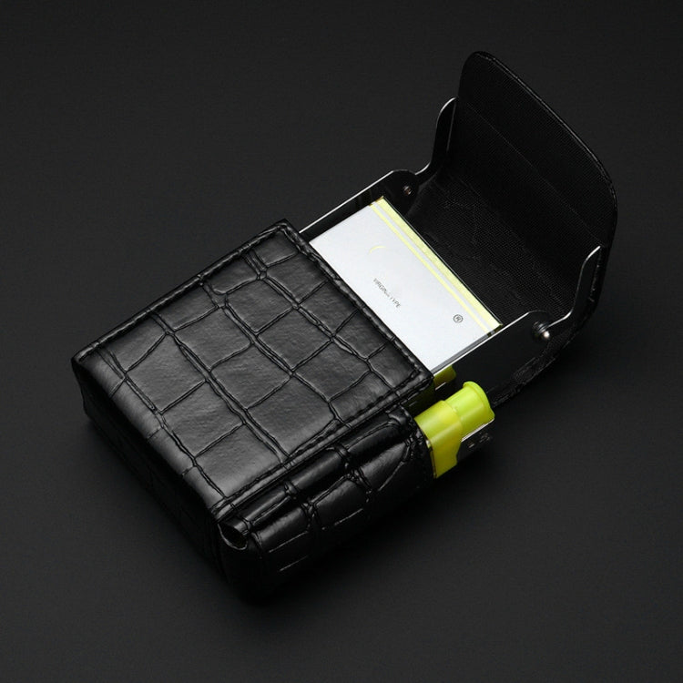 PU Leather Cigarette Case Lighter Case Business Card Case