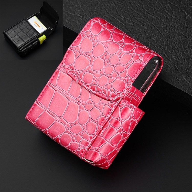 PU Leather Cigarette Case Lighter Case Business Card Case