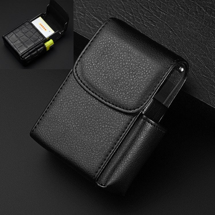 PU Leather Cigarette Case Lighter Case Business Card Case