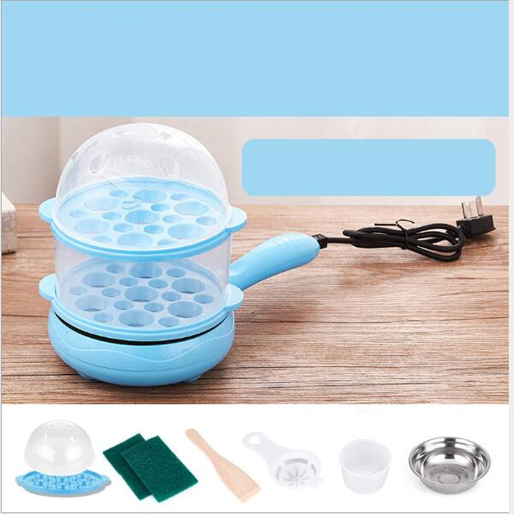 Multifunction Mini  Non-Stick Frying Pan Boiler Steamer Cooker Poached Eggpot