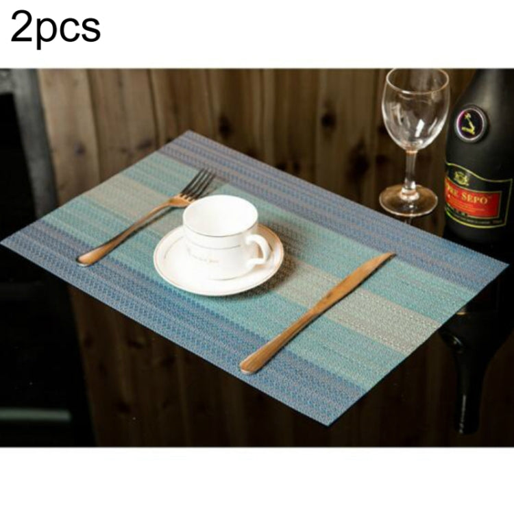 2 PCS Home Table Cup Mat Creative Decor Coffee Drink Placemat Tableware, Size: 45x30cm