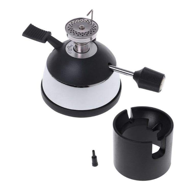 Mini Gas Burner with Ceramic Flame Head Coffee Heater Maker Coffee Stove Siphon Pot