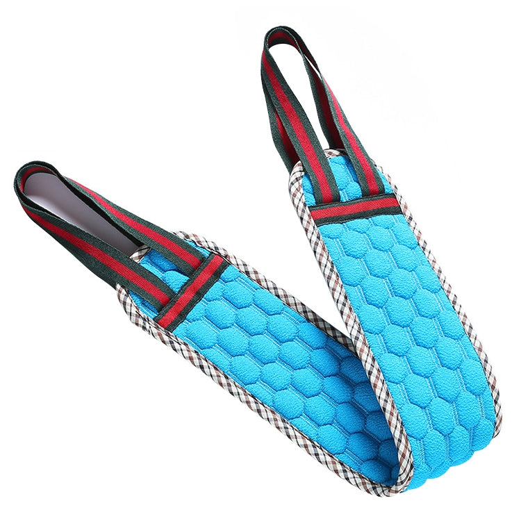 Double Sided Brush Back Exfoliating Bath Towel Strap Bathroom Tool, Random Color Delivery