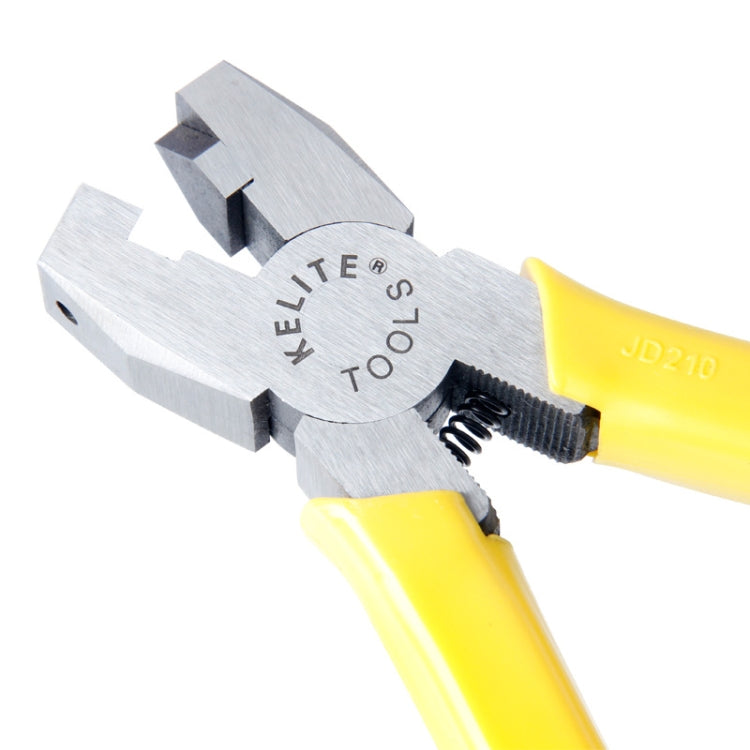 RUITOOL LTQ200 8 Inch Aluminum Strip Pliers 90 Degree Diagonal Covered Corner Slot Folding Pliers