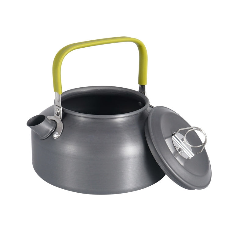 0.8L Portable Outdoor Mountaineering Picnic Aluminum Teapot Kettle Coffee Pot