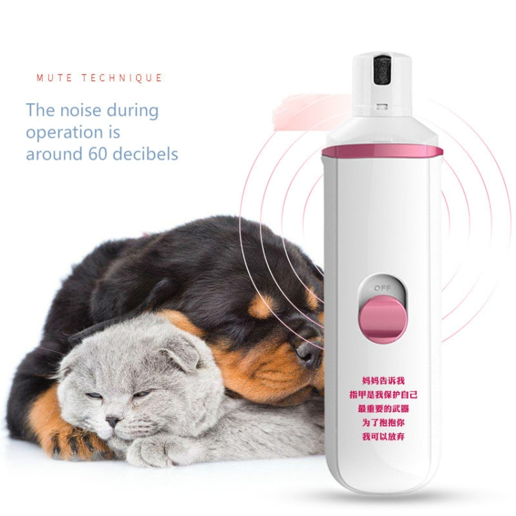 Pet Electric Manicure Device Dog Nail Polisher