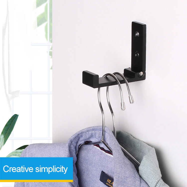Collapsible Clothes Hanger Robe Hook Decorative Bathroom Wall Mounted Hooks