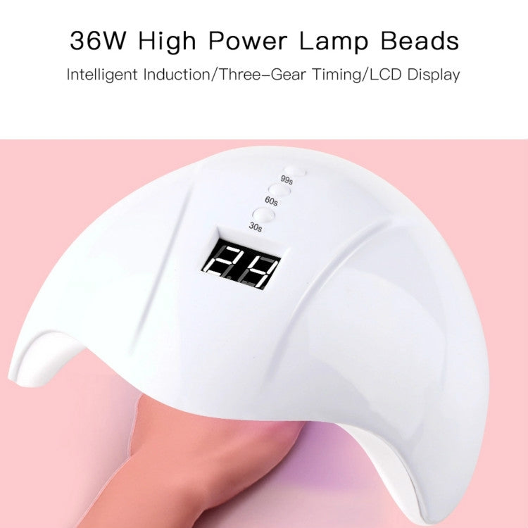 36W UV Led Lamp Nail Dryer 12 Leds for Nail Machine Curing 30s/60s/99s Timer USB Connector