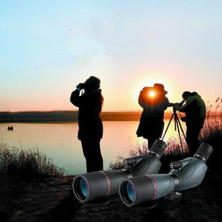 15-45X60 Zoom Single-lens Telescope High-definition Monocular Binoculars Outdoor Bird Watching Target Glasses