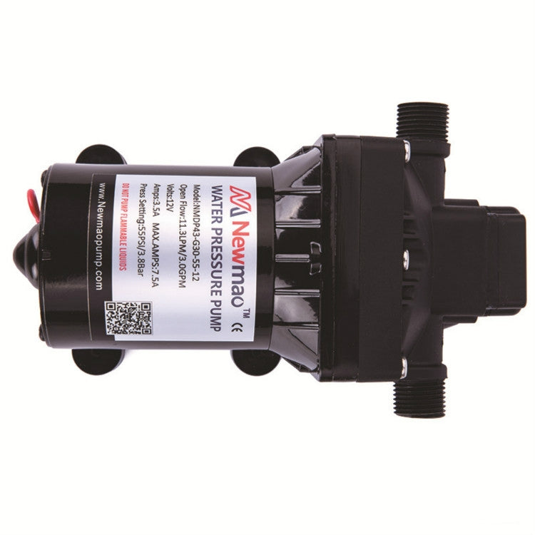 Newmao Reciprocating Diaphragm Pump DC Small Water Pump, EU Plug