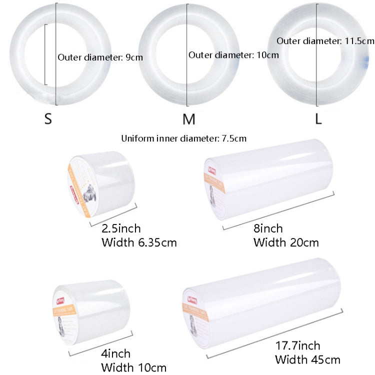 Ctlang B25112 Pet Sofa Protective Tape Cats Anti-Caught Protective Gear Film