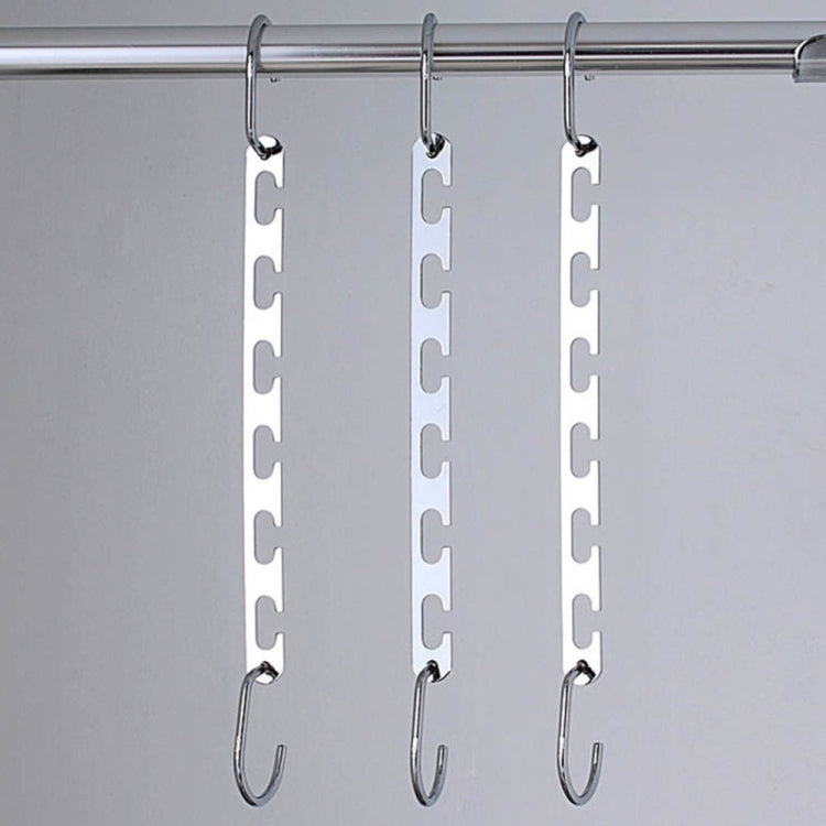 Multifunctional Stainless Steel Folding Clothes Jacket Pants Storage Hanger