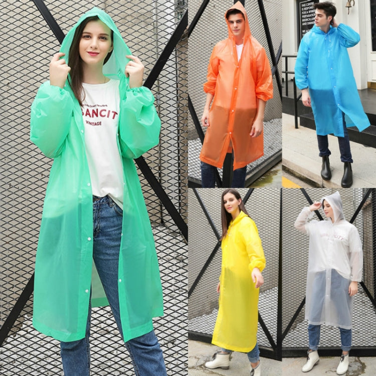 Disposable  PEVA Environment Transparent Raincoat Outdoor Hiking Siamese Raincoat