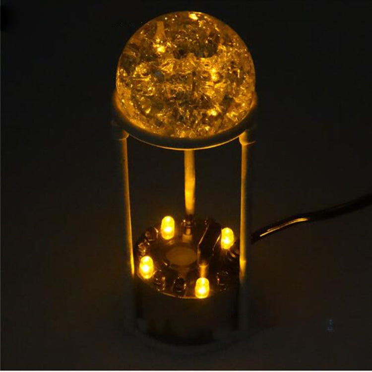 Mini Air Humidifier Color Changing Ultrasonic Household Mist Maker Portable Water Mist for Pond  / Water Tank