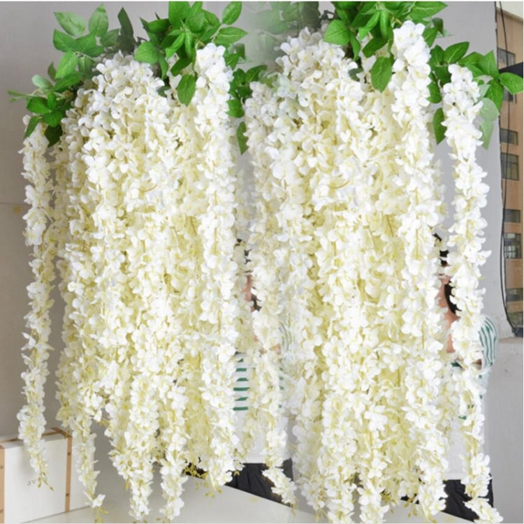 10 PCS 1M Simulation Orchids String Wedding Arrangement Flower Strip Stage Decoration Supplies