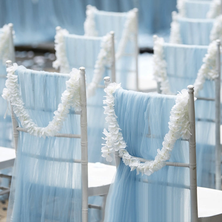 10 PCS 1M Simulation Orchids String Wedding Arrangement Flower Strip Stage Decoration Supplies