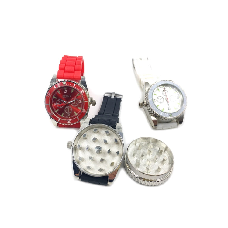Creative Portable Metal Watch Wristband Smoke Grinder