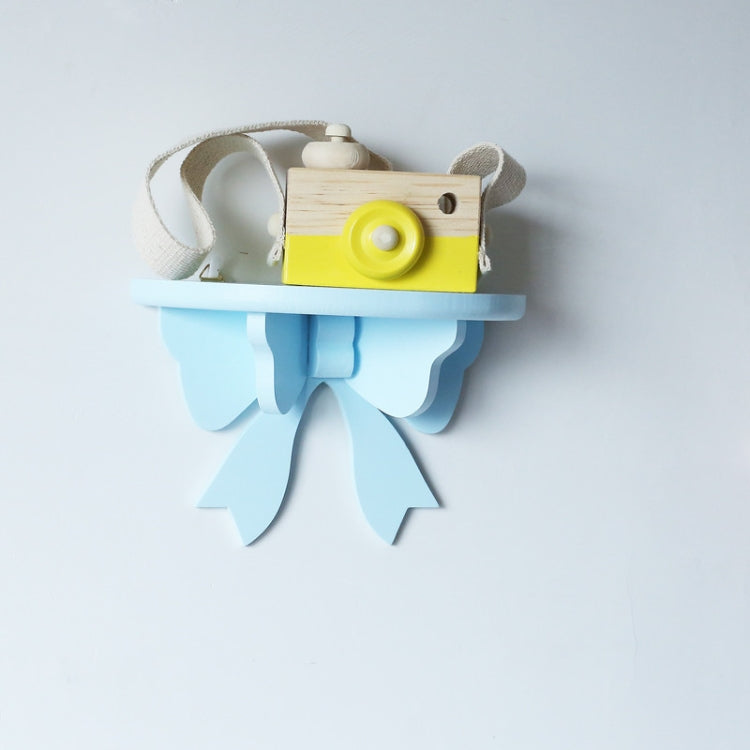 Wooden Bow Racks Children Room Cute Decoration Holder