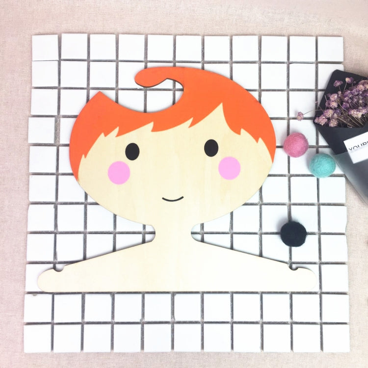 Wooden Boy Hanger Children Room Children Clothing Store Decorative Photography Props