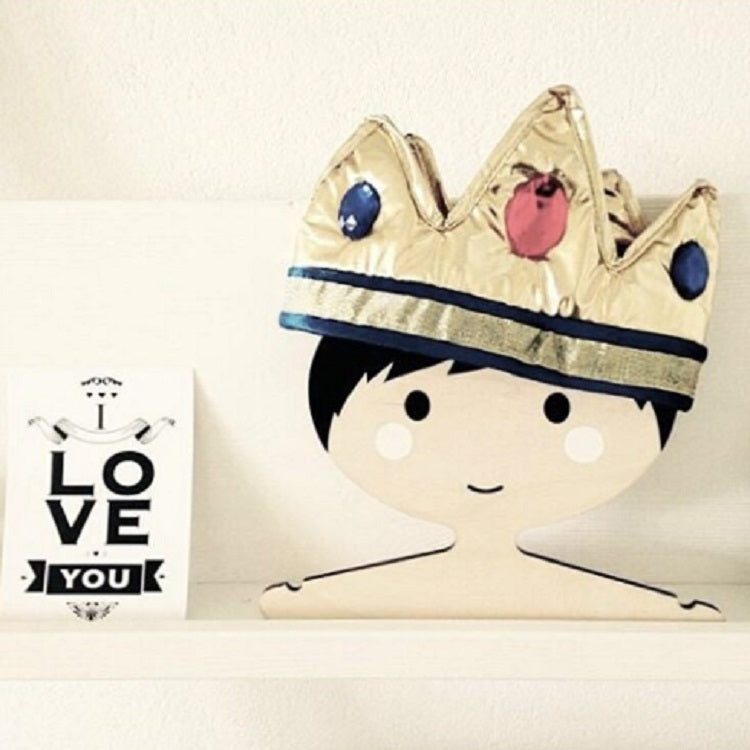 Wooden Boy Hanger Children Room Children Clothing Store Decorative Photography Props