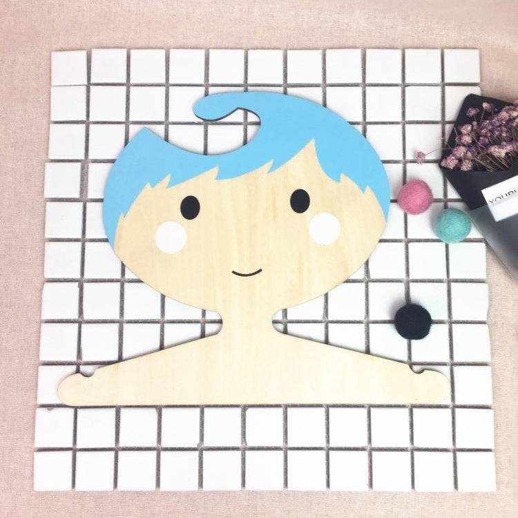 Wooden Boy Hanger Children Room Children Clothing Store Decorative Photography Props