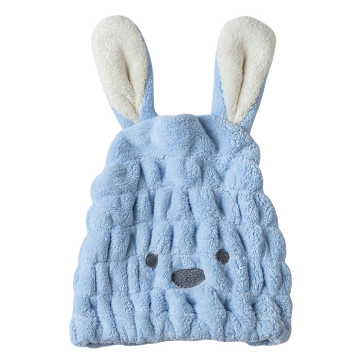 Microfiber Coral Velvet Cartoon Quick Dry Hair Cap