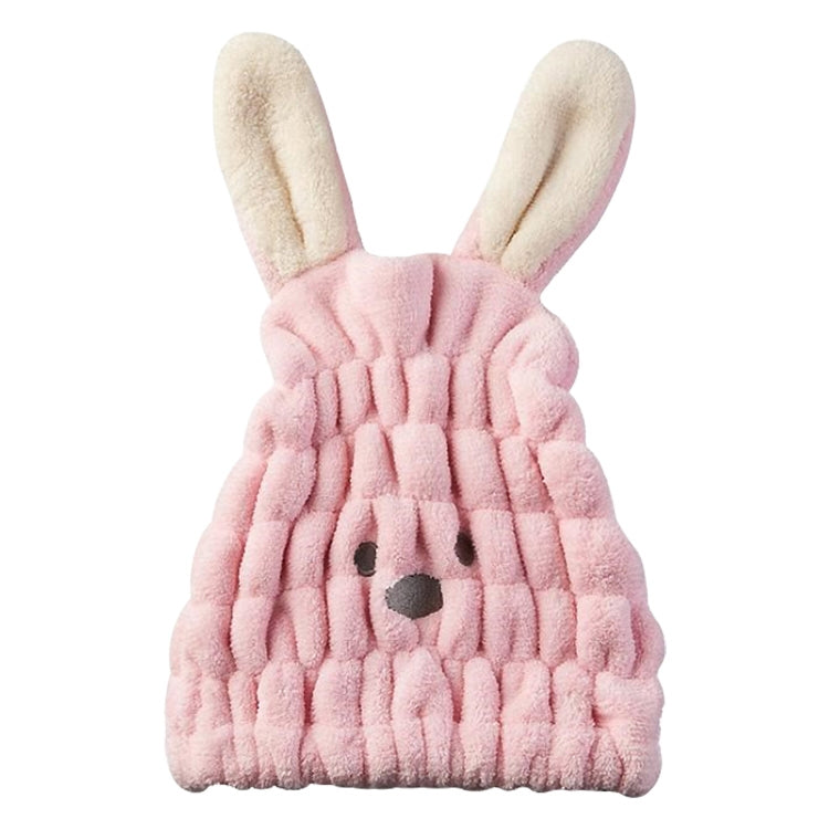 Microfiber Coral Velvet Cartoon Quick Dry Hair Cap