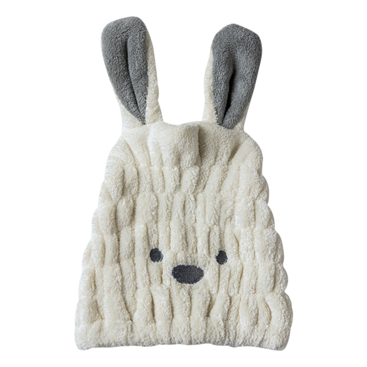 Microfiber Coral Velvet Cartoon Quick Dry Hair Cap