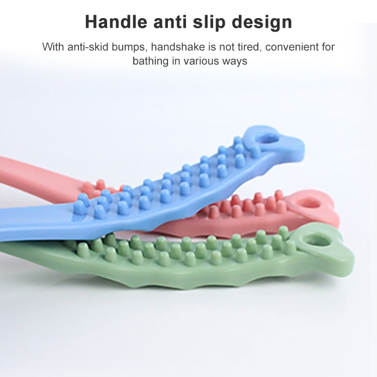 Hanging Long Handle Bath Brush Soft Fur Wash Adult Massage Rub Back Brush