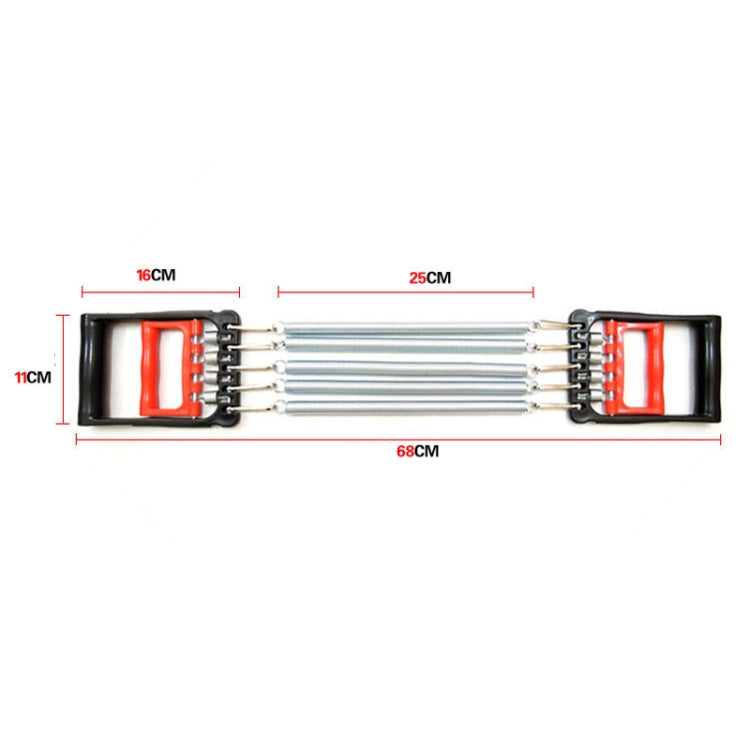 Dual Purpose Spring Tensioner Chest Expander Multifunctional Arm Strength Brawn Training Device
