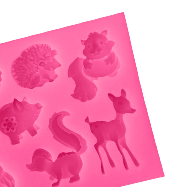 Animals Silicone Mold Cake Decorating Tools Pastry Baking Chocolate Soap Mold