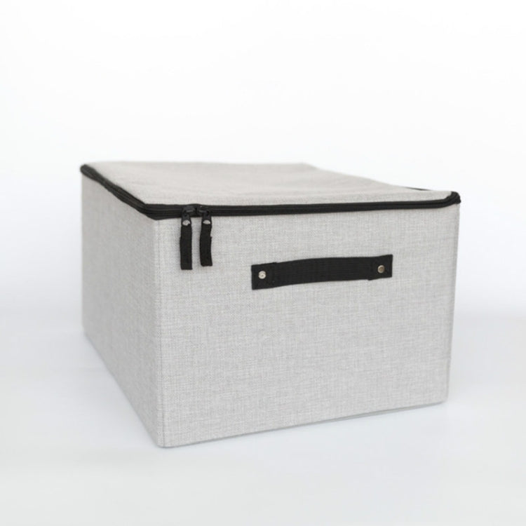 Nonwoven Storage Box Zipper Foldable Underwear Bra Socks Container Drawer Sundries Clothes Home Storage Bag