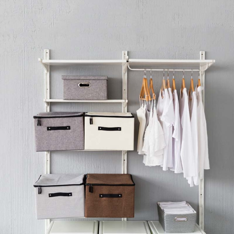 Nonwoven Storage Box Zipper Foldable Underwear Bra Socks Container Drawer Sundries Clothes Home Storage Bag