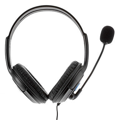 Bilateral Large Headphones PS4 Host Internet Voice Chat Headset for PS4