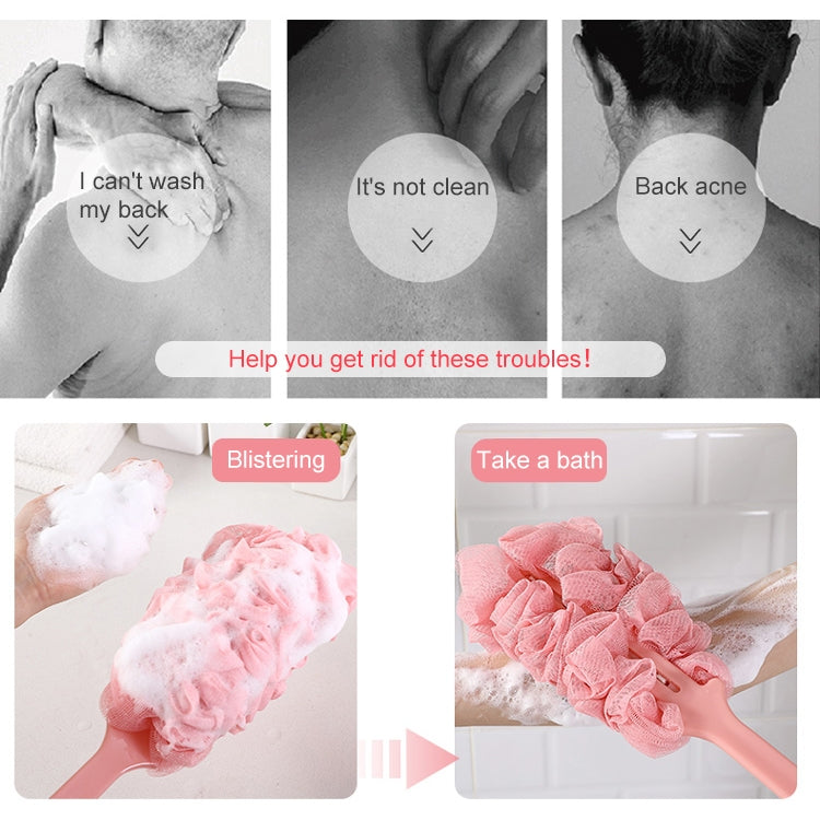 Thick Non-slip Long Handle Bath Brush Bath Rub
