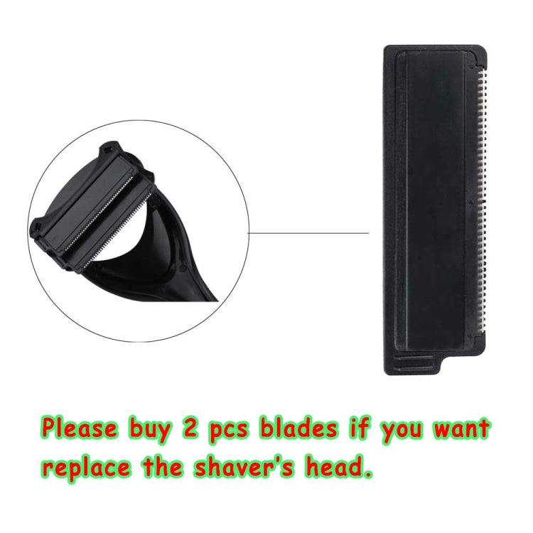 Back Long Handle Shaver Folding Double Cutter Head 2.0 Upgrade Version