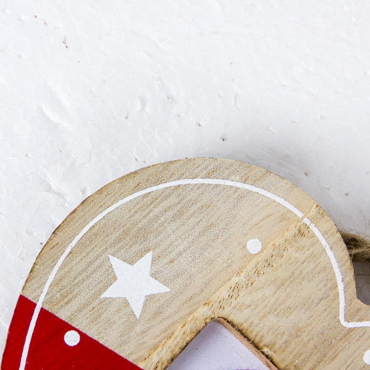 2 PCS Christmas Photo Frame Christmas Creative Photo Frame Pendant Christmas Tree Decoration Pendant