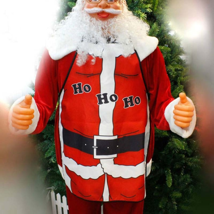 2 PCS Creative Christmas Restaurant Hotel Waiter Apron Decoration