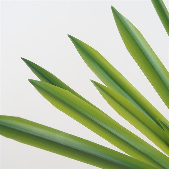 Artificial Orchid Leaf Flower Arrangement DIY Material Simulation Green Plant