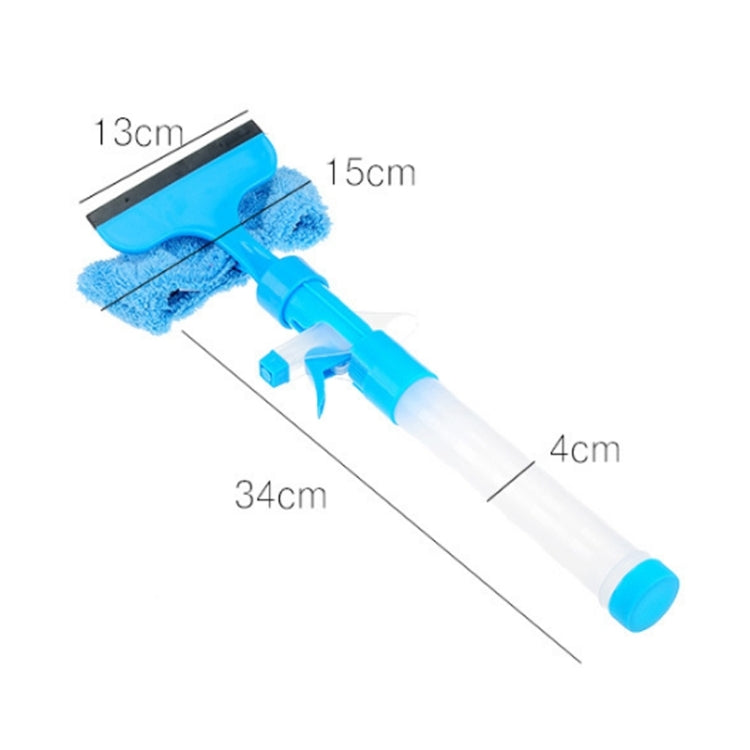Multi-functional Double-sided Cleaning Scraper Household Tool Spray Water Brush Glass Scraping Tool Cleaner