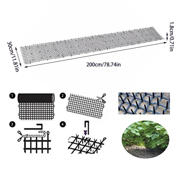Anti-cat Net Spur Pad To Drive Cat And Dog Artifacts
