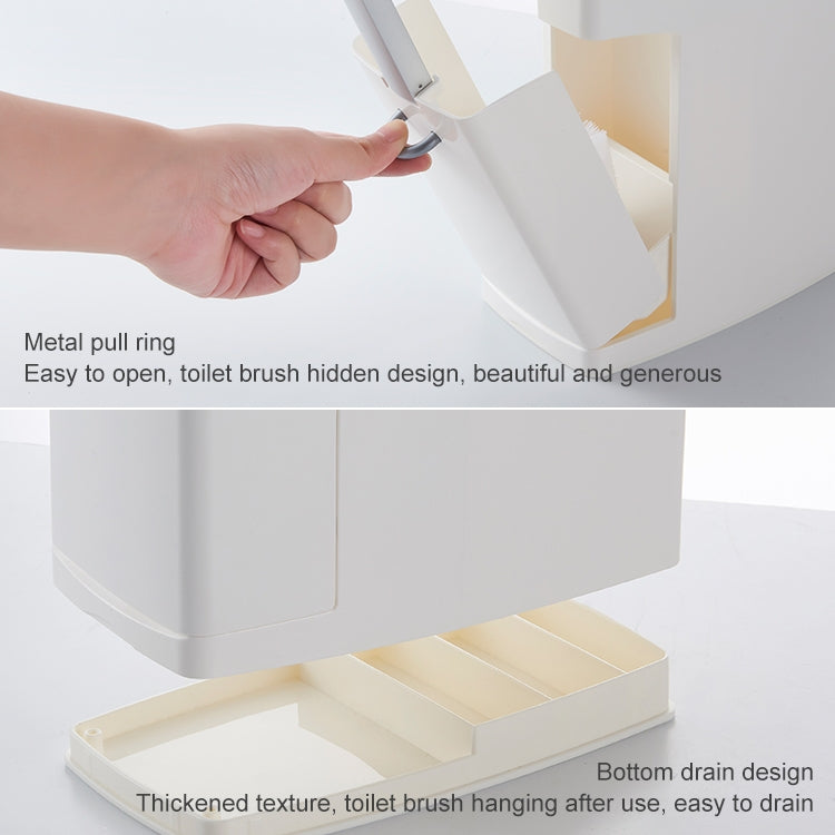 Bathroom Trash Can Toilet Brush Set Toilet Garbage Container