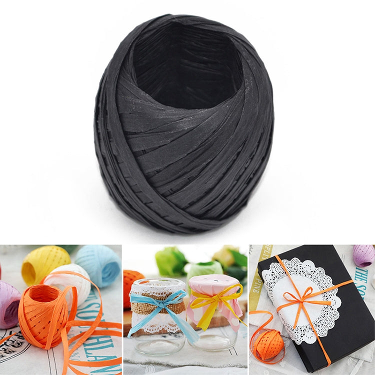 20M Paper Rope Raffia Ribbon Natural Lace Rope Gift Box Wrapping DIY Decoration