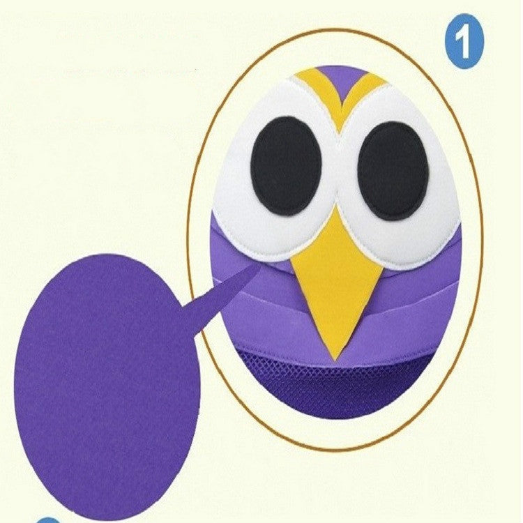 Baby Bath Storage Bag Cartoon Storage  Bag Waterproof Bathroom Mesh Bag